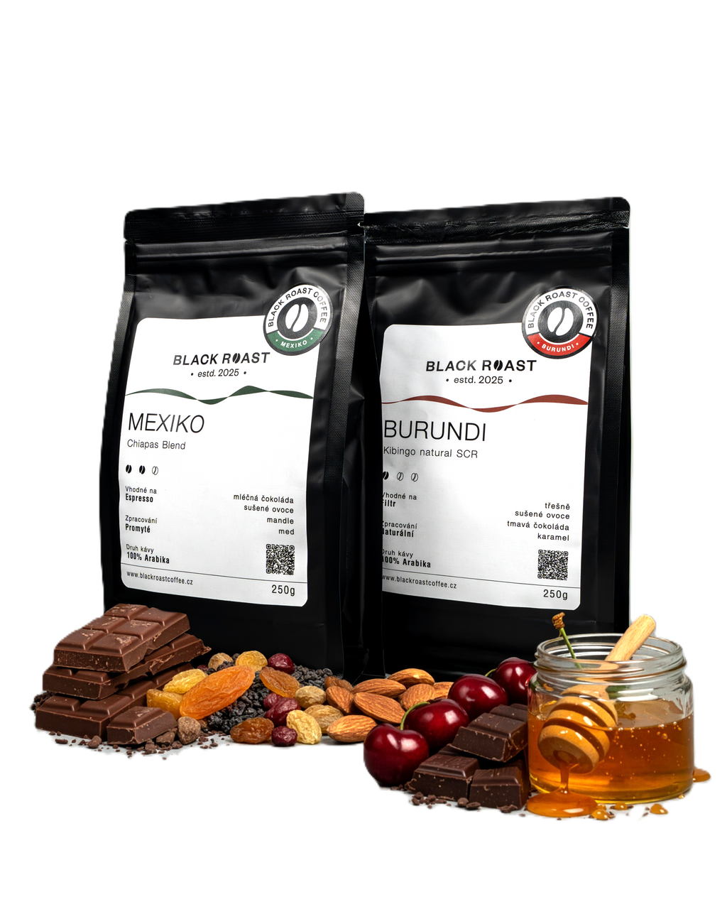 Degustační set: Burundi Kibingo & Mexiko Chiapas